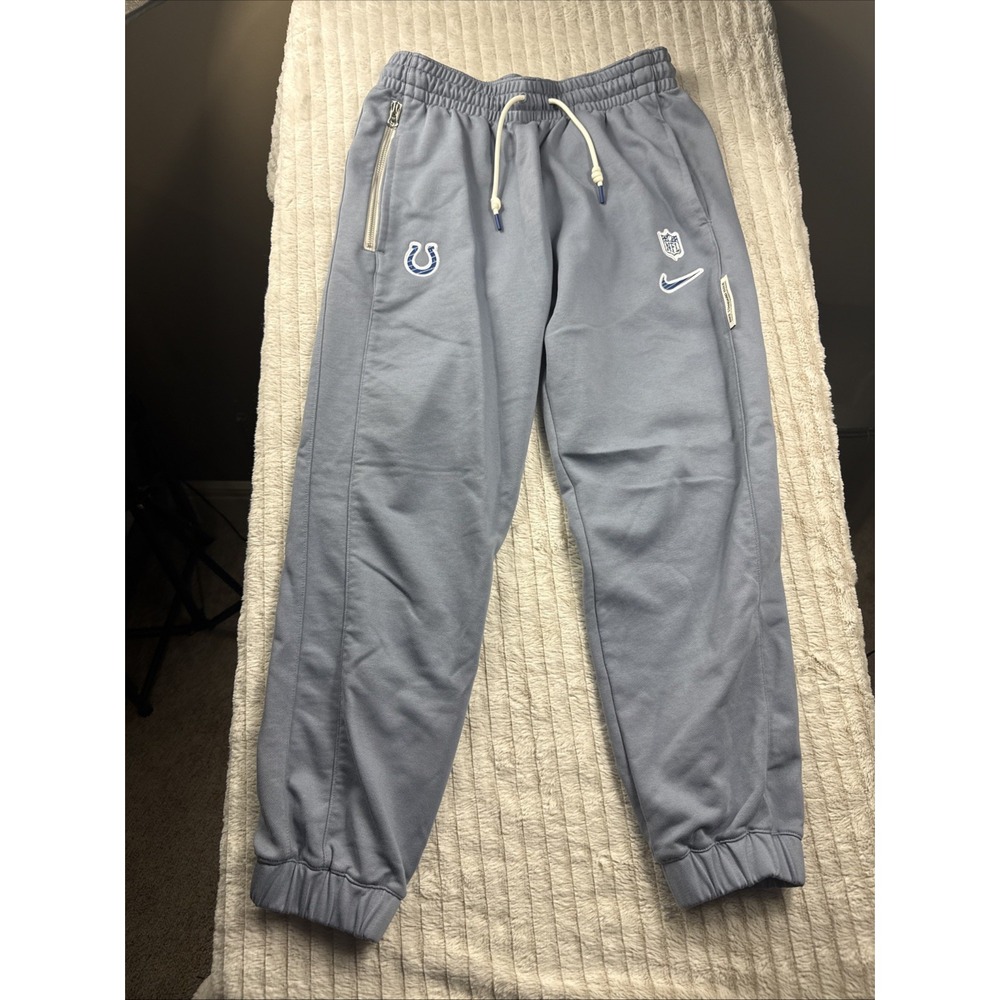 Indianapolis Colts NFL Nike Dri-Fit Standard Issue Jogger Pants Mens M NWOT Logo